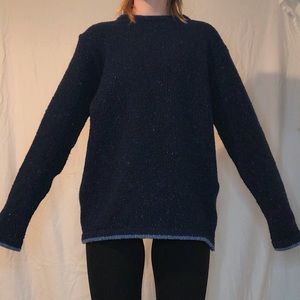 Vintage oversized wool cashmere sweater